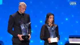 El discurso de Aitana Bonmatí sobre el 'caso Rubiales' en la gala de la UEFA