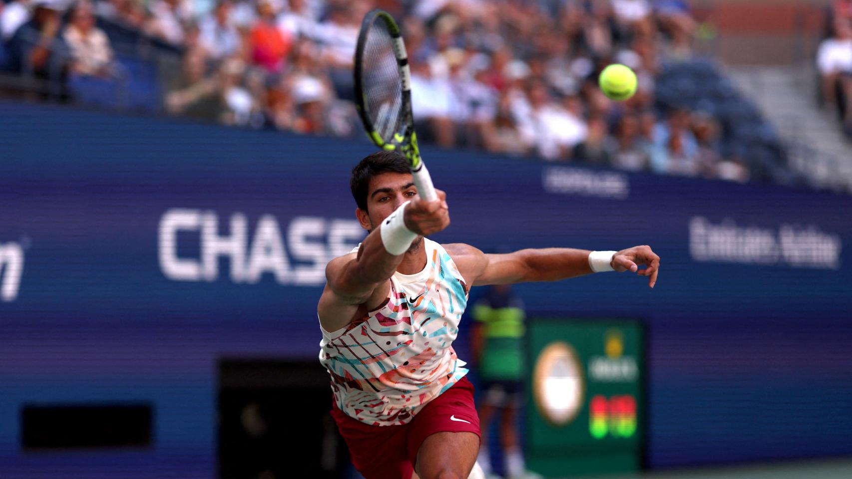 Carlos Alcaraz Daniel Evans, partido de tenis del US Open Alcaraz se