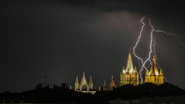 Tormenta en León