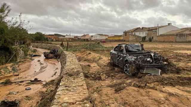 Los daños en Buenache de Alarcón (Cuenca). EFE/ PP Cuenca