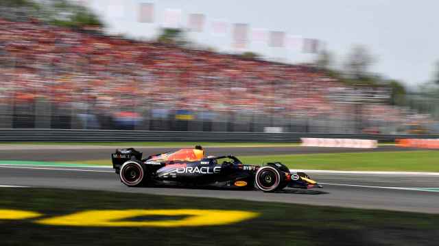 Max Verstappen, durante el GP de Italia.