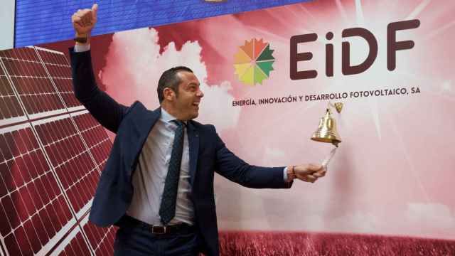 Fernando Romero, presidente y primer accionista de Eidf, en la salida a Bolsa de la compañía, en julio de 2021.