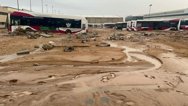 Inundaciones en Toledo capital.