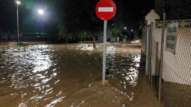 Inundaciones en la localidad toledana de Numancia de la Sagra