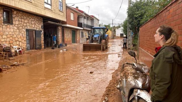 La localidad conquense de Buenache de Alarcón es una de las más afectadas por la DANA