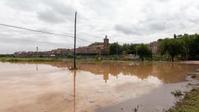 Las inmediaciones de la estación de tren de Toledo este martes.