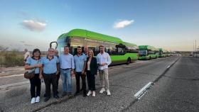 Autobuses de Madrid en Toledo.