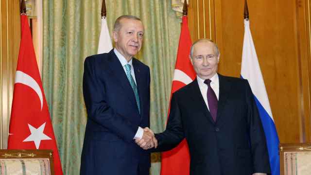 El presidente turco, Tayyip Erdogan, y el mandatario ruso, Vladimir Putin.