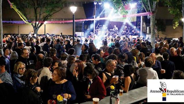 Imagen de la verbena republicana en las fiestas de Valladolid