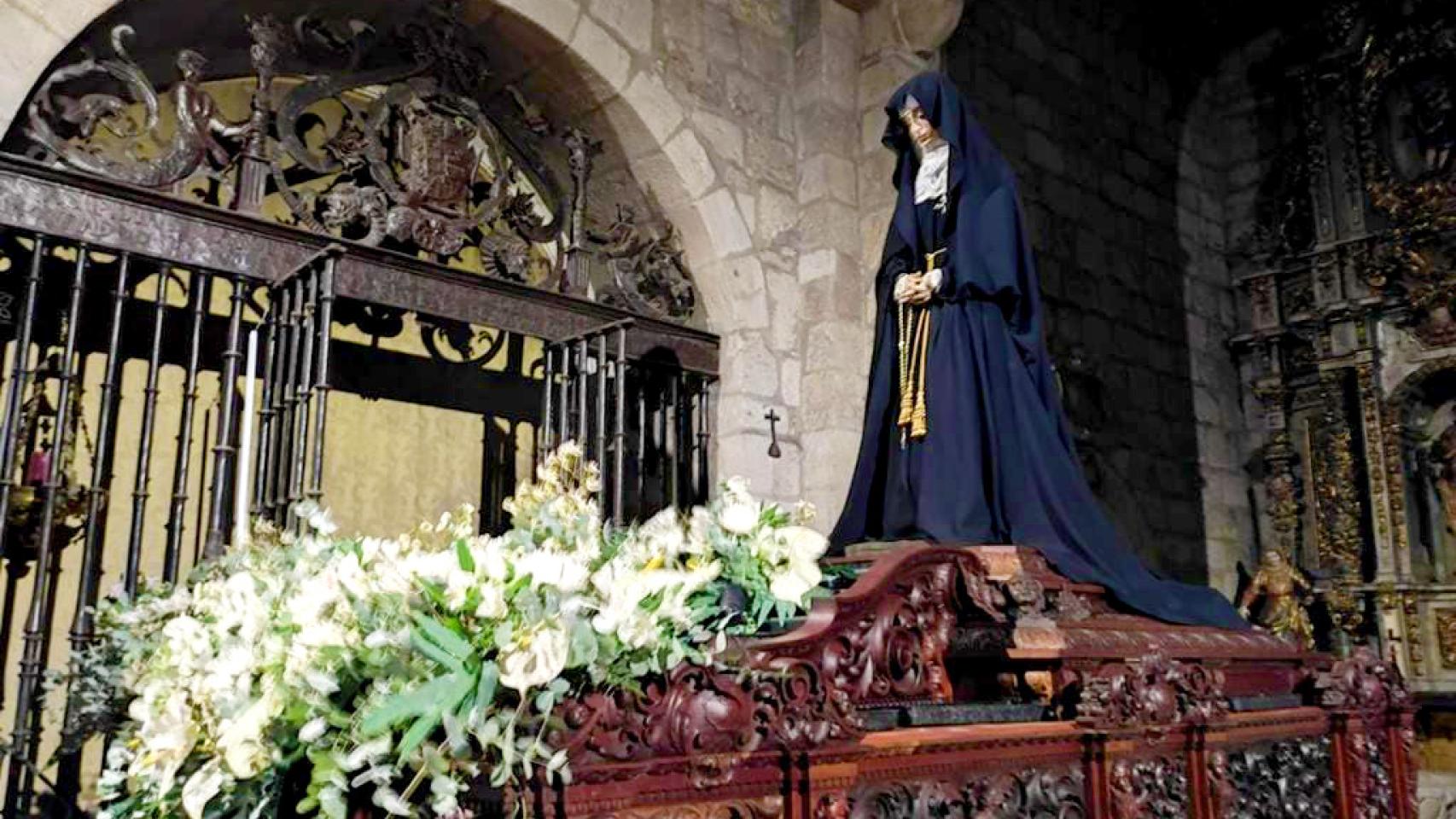 Cambio de ubicación por la lluvia de la coronación canónica de la Virgen de la Soledad de Zamora