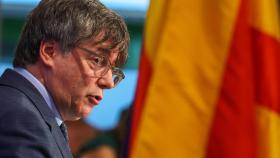 Carles Puigdemont, en Bruselas.