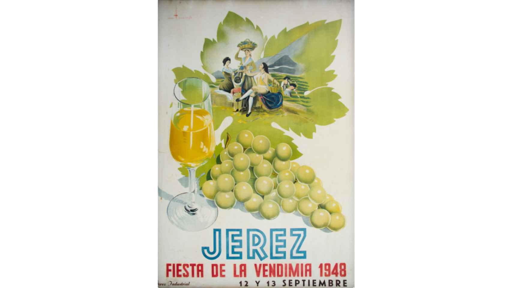 Los singulares carteles que beben de la nostagia y celebran las Fiestas de la Vendimia de Jerez