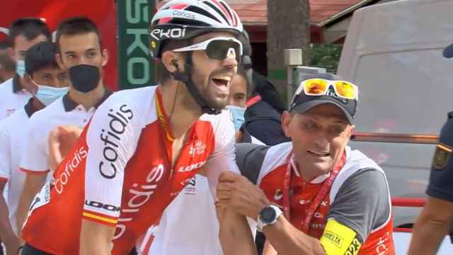 Jesús Herrada vence la undécima etapa de la Vuelta a España.