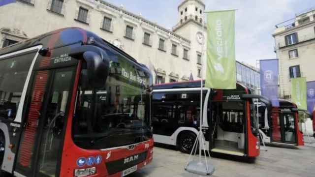 Nuevas unidades de autobús interurbano de l'Alacantí.
