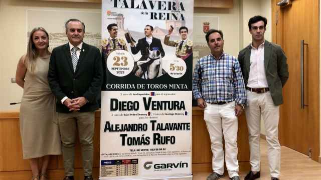 Presentación del cartel taurino de las Ferias de San Mateo en Talavera. Foto: Ayuntamiento.