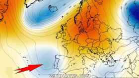 Las bajas presiones que afectarán a España las próximas semanas. Severe-weather-eu.