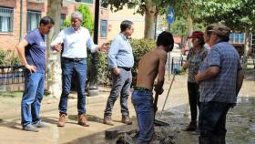 Álvaro Gutiérrez, desolado tras visitar los pueblos de Toledo devastados