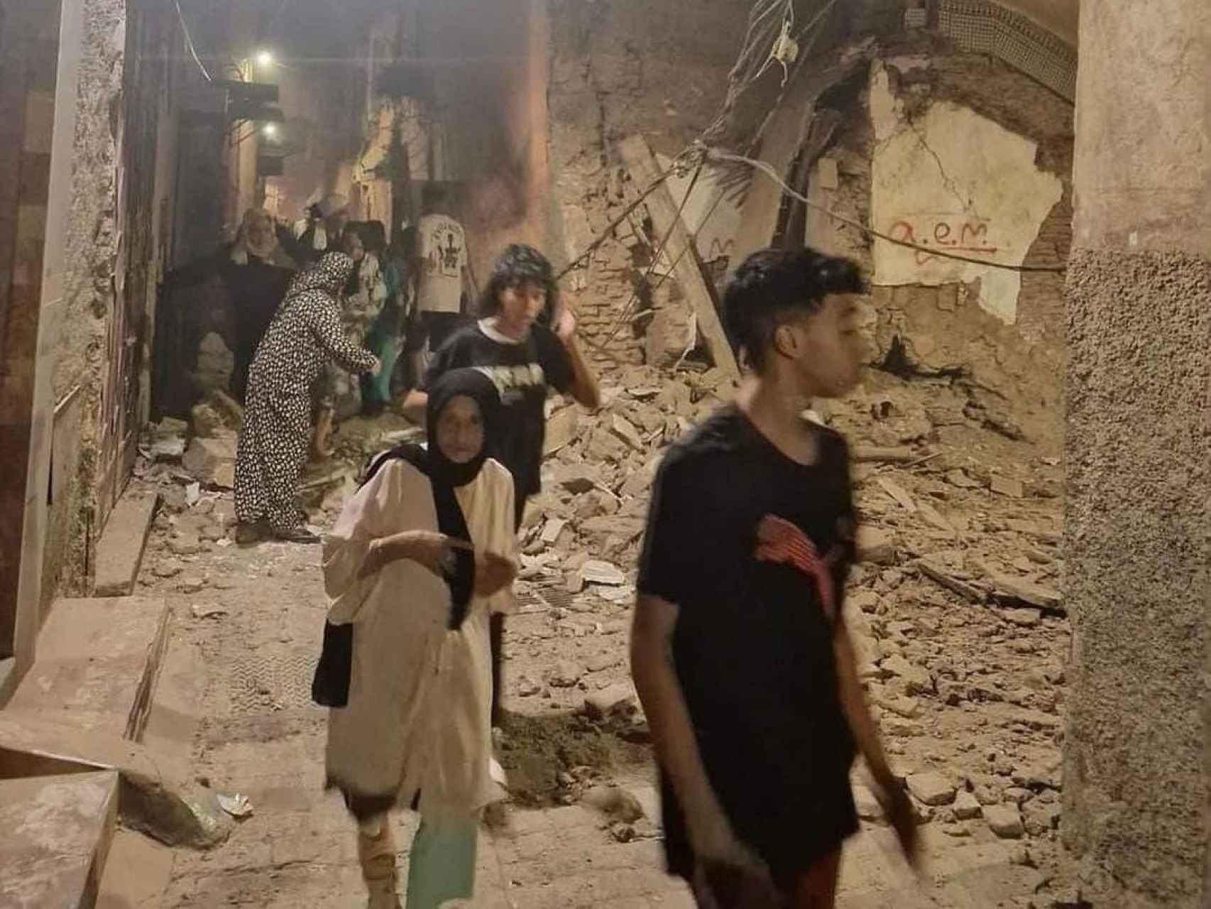Imágenes del terremoto que ha sacudido el suroeste de Marruecos: el peor de la historia del país