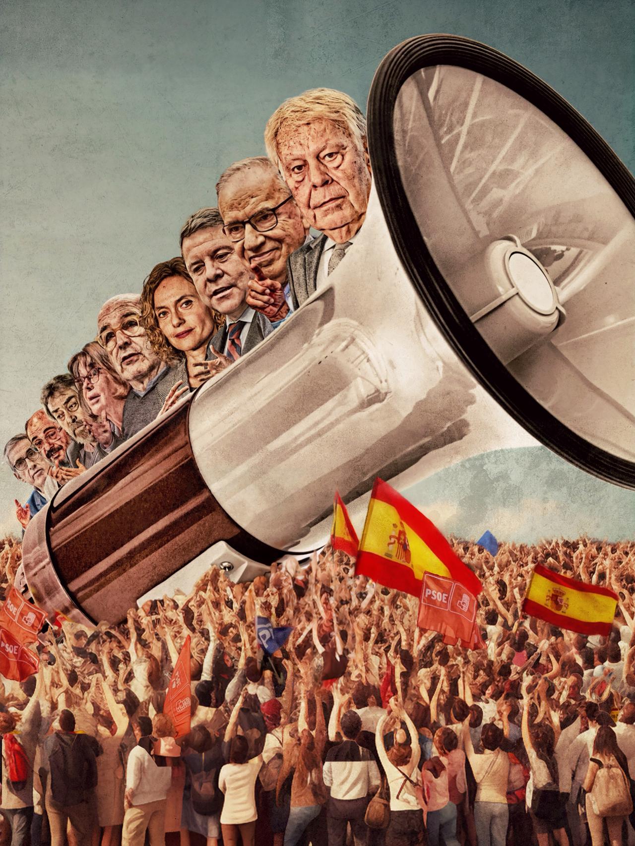 Las voces socialistas contra la amnistía.