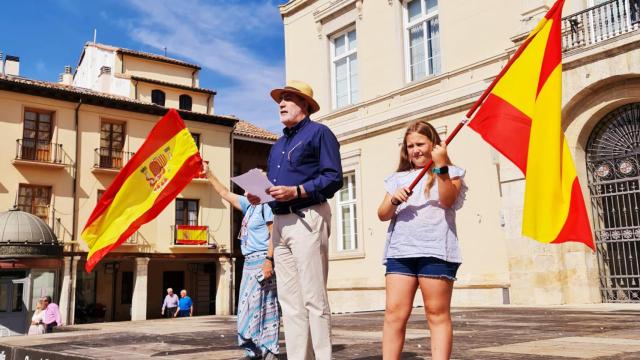 Protesta en Palencia contra la Ley de Amnistía