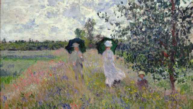 Claude Monet: 'Paseando cerca de Argenteuil', 1875. © Musée Marmottan Monet, París