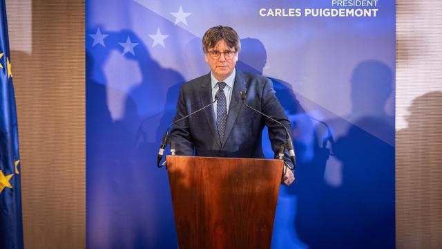 El expresidente de Cataluña Carles Puigdemont.