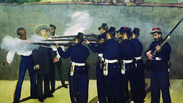 'La ejecución del emperador Maximiliano', obra del pintor francés Édouard Manet