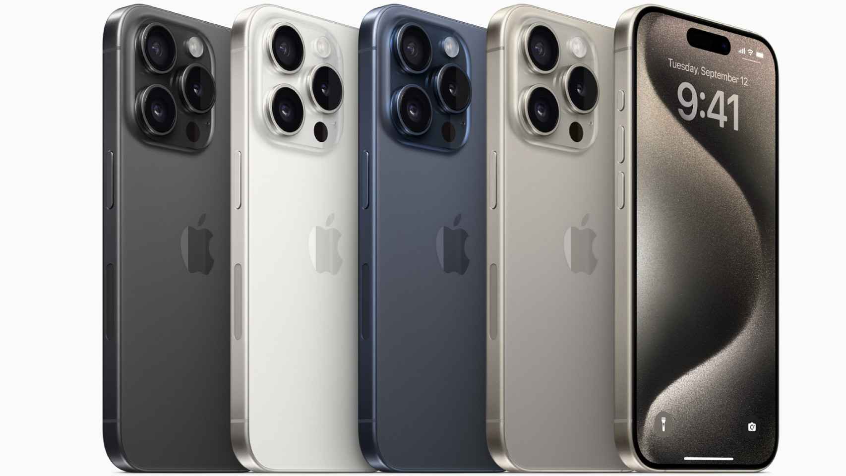 Todos los modelos de iPhone 15 Pro.