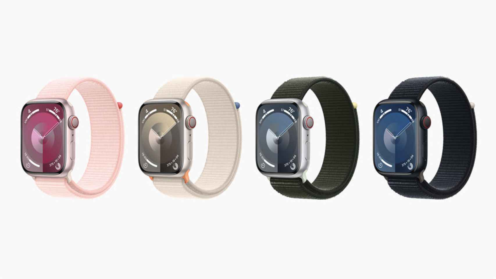 Apple Watch Series 9 con nuevas correas.