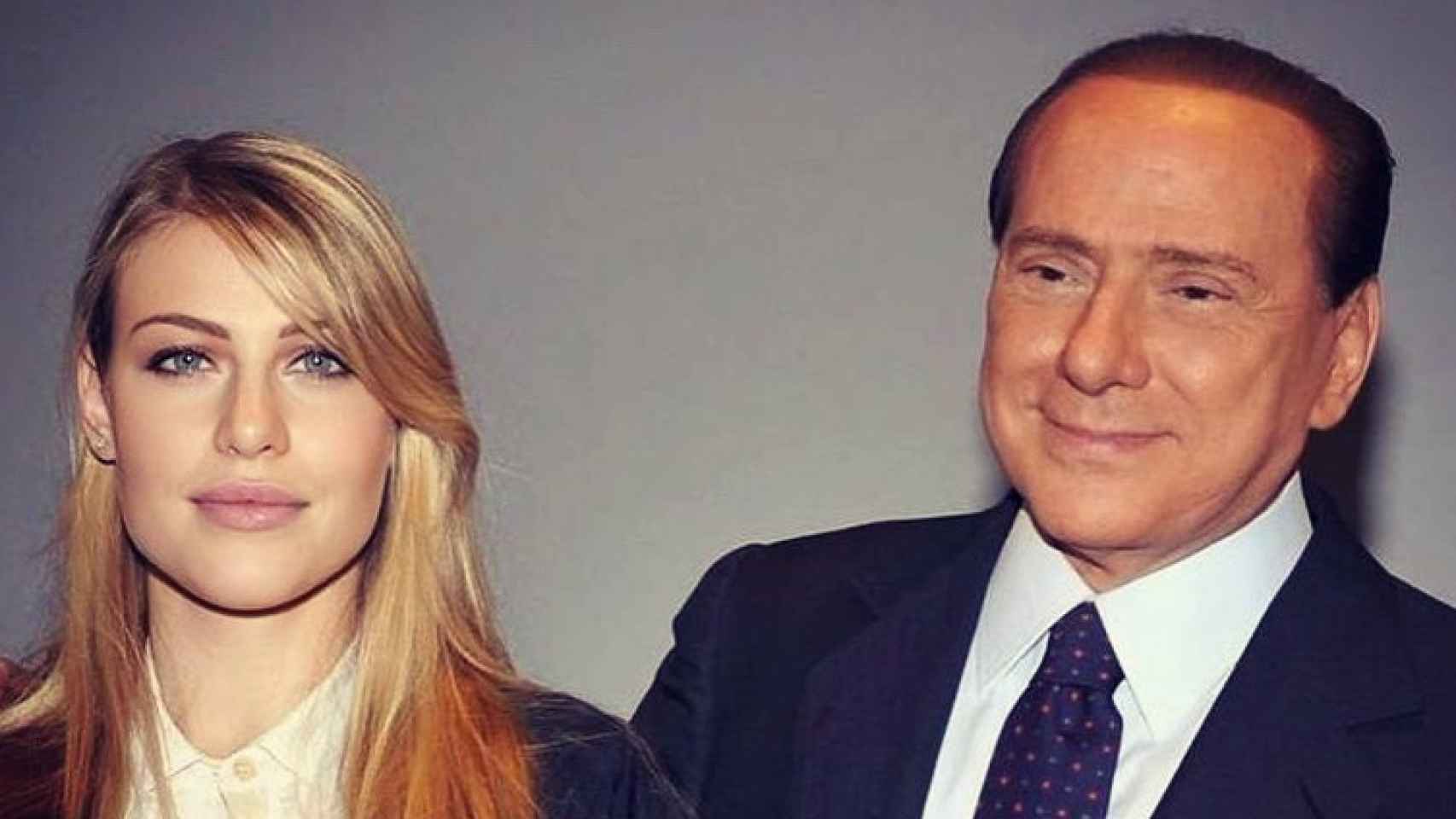 Silvio Berlusconi y su hija Barbara.