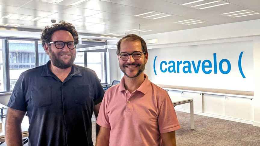 Iñaki Uriz y José Luis Vilar, fundadores de Caravelo.