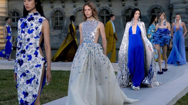 Detalle del desfile Alta Costura de Valentino.