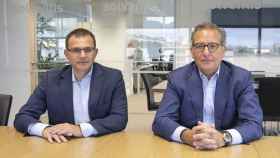 Juan Carlos Canudo, director general, y Toni Bosh, director de inversiones alternativas inmobiliarias de Solventis