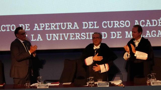 Acto de inauguración oficial del curso académico 2023-24 de la Universidad de Málaga.