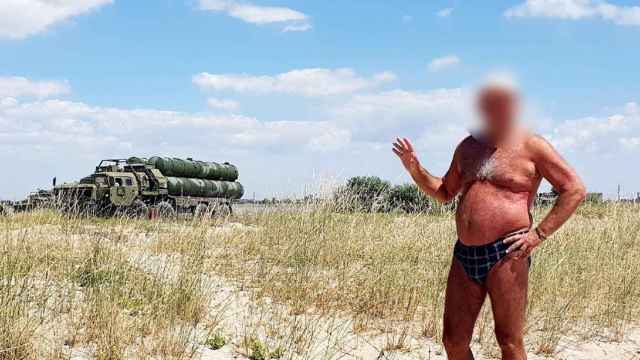 El turista ruso que desveló la ubicación de la batería antiaérea