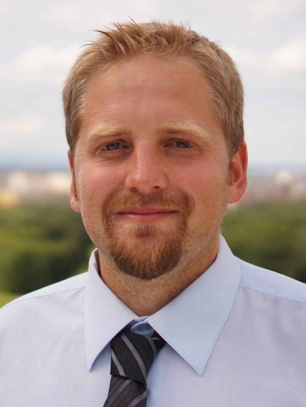 Retrato de Vít Jedlička, el autodenominado 'presidente' de Liberland