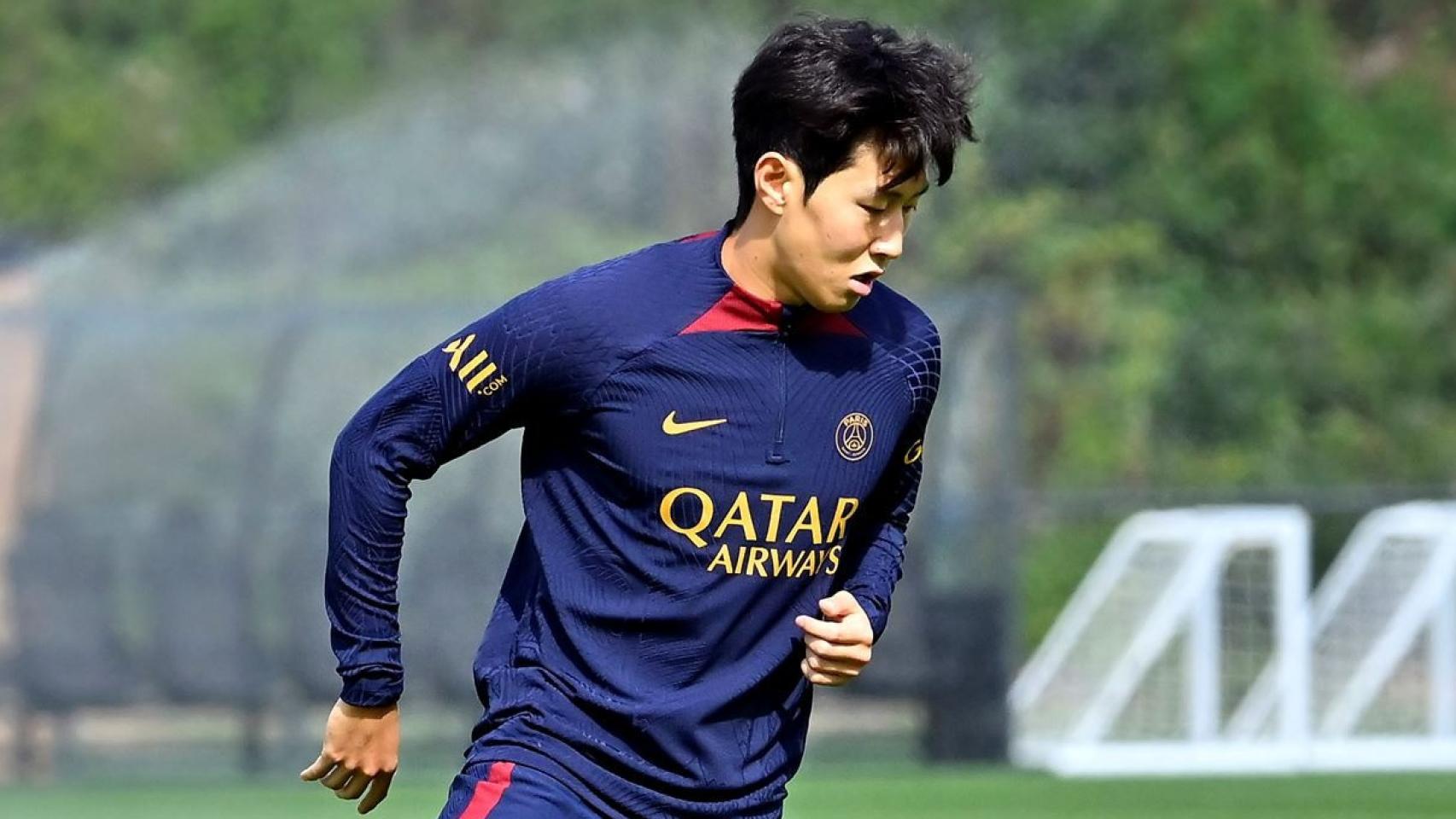 Entrenamiento de la selección masculina de fútbol de Corea del Sur