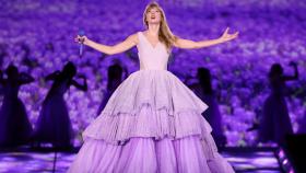 Taylor Swift durante uno de sus conciertos del 'Eras Tour' en Estados Unidos.