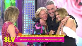 María Patiño, Belén Esteban, Kiko Hernández y Marta López en 'Sálvame'.
