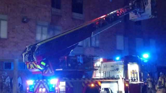 Incendio en un edificio de Burgos por un colchón en llamas