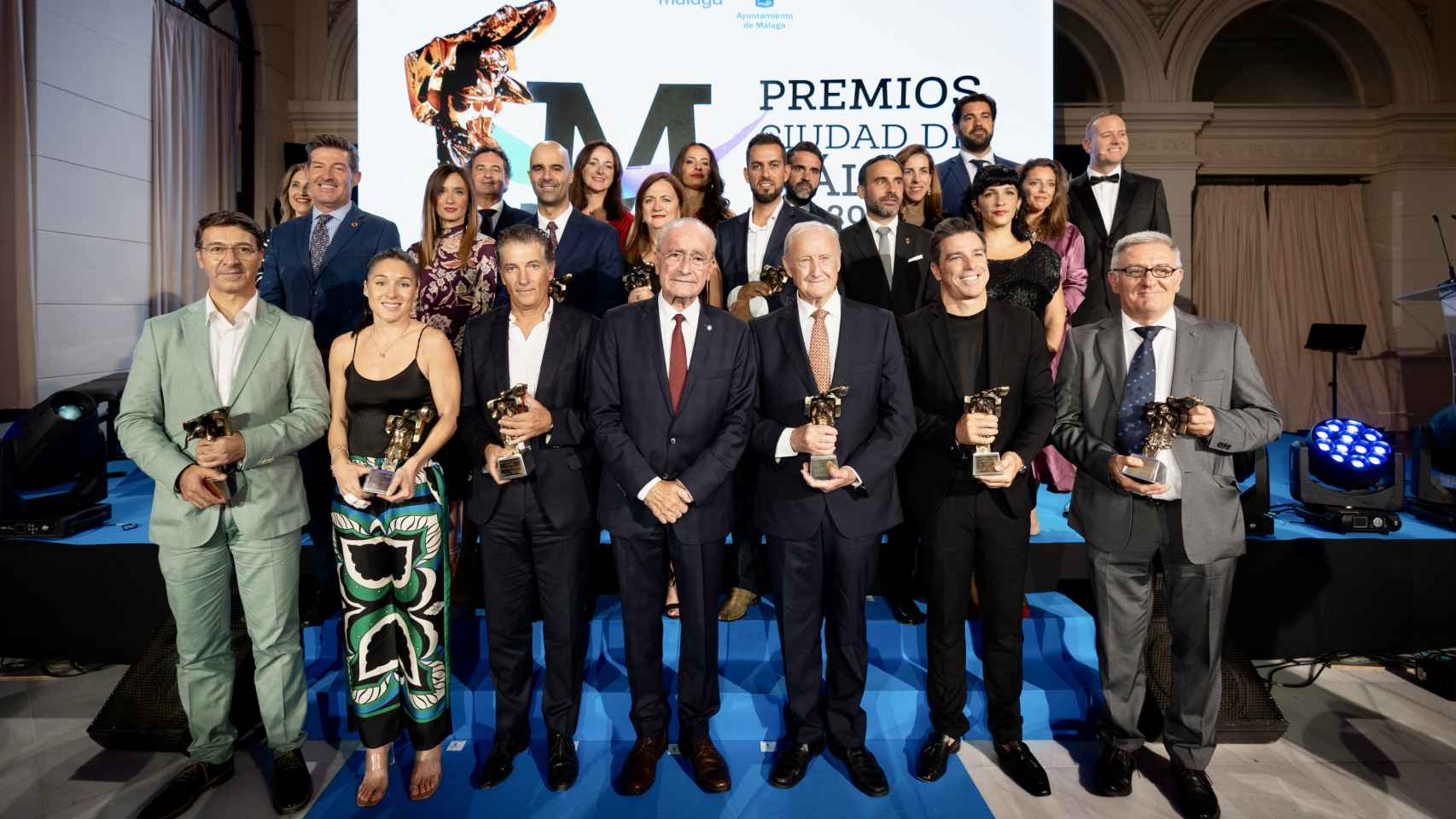 Así fue la entrega de los premios Ciudad de Málaga 2023