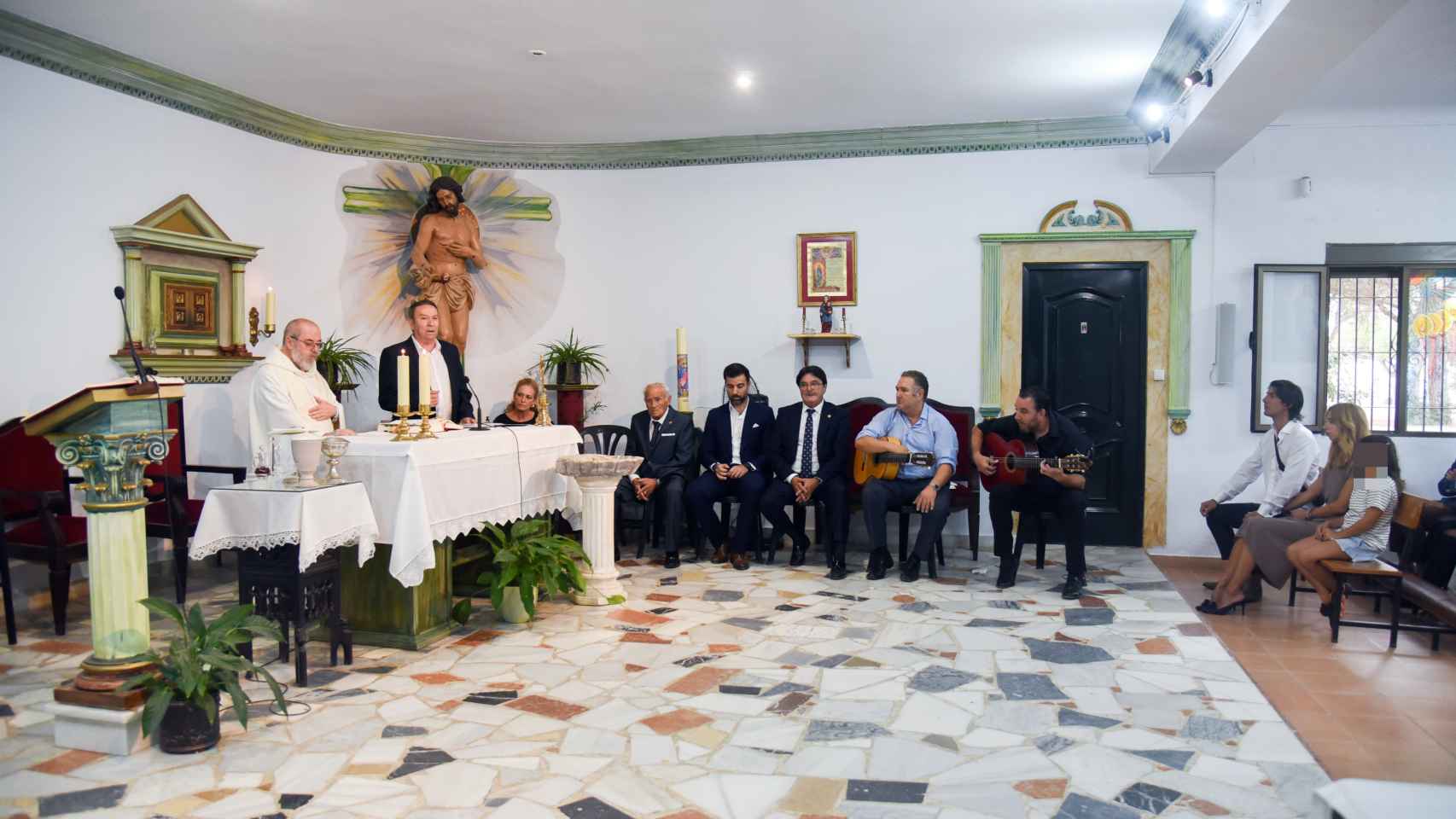 La misa flamenca de María Jiménez, con música en directo, celebrada este pasado sábado.