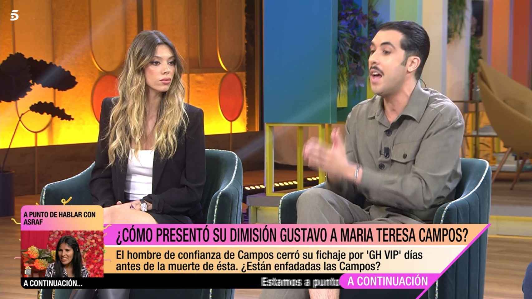 Alejandra Rubio e Iván Reboso en 'Fiesta'.