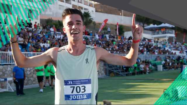 El atleta salmantino Mario García Romo bate el récord de España de la milla