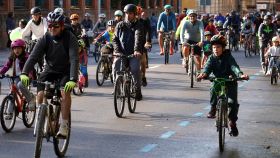 Celebración del Día de la Bici en León