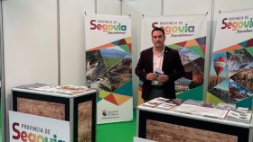 Stand de la Diputación de Segovia en la Feria Naturcyl 2023
