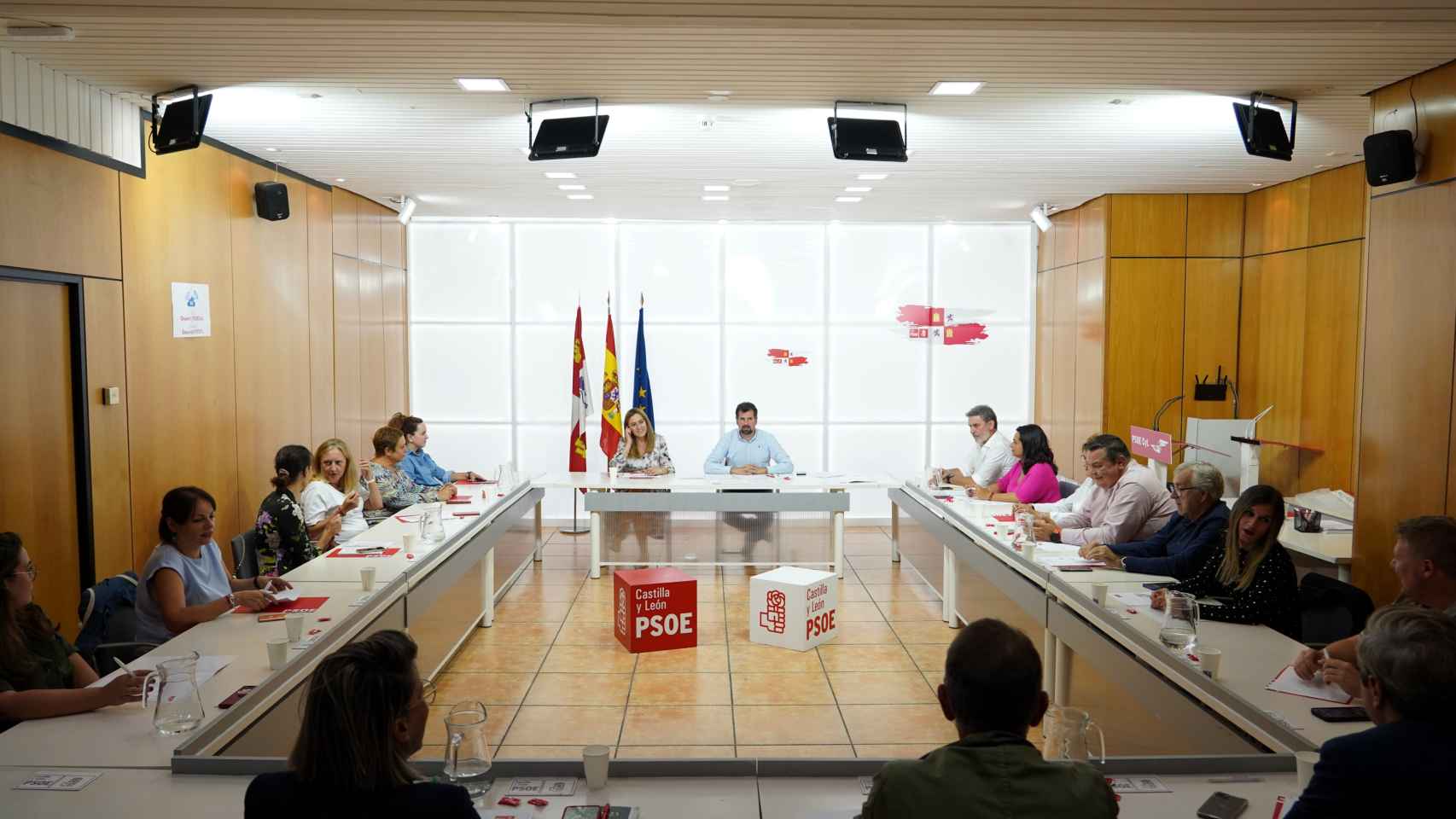 Plenario de la Ejecutiva del PSOE de Castilla y León.