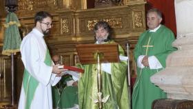 Teo Nieto Vicente durante su nombramiento