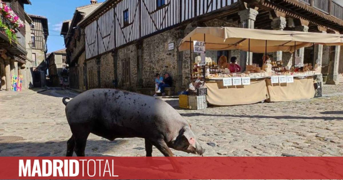 This is the spectacular town one hour from Madrid that is famous for being the sausage paradise