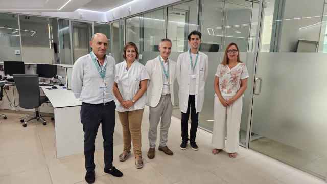 El equipo de esta unidad del Hospital QuironSalud Málaga.